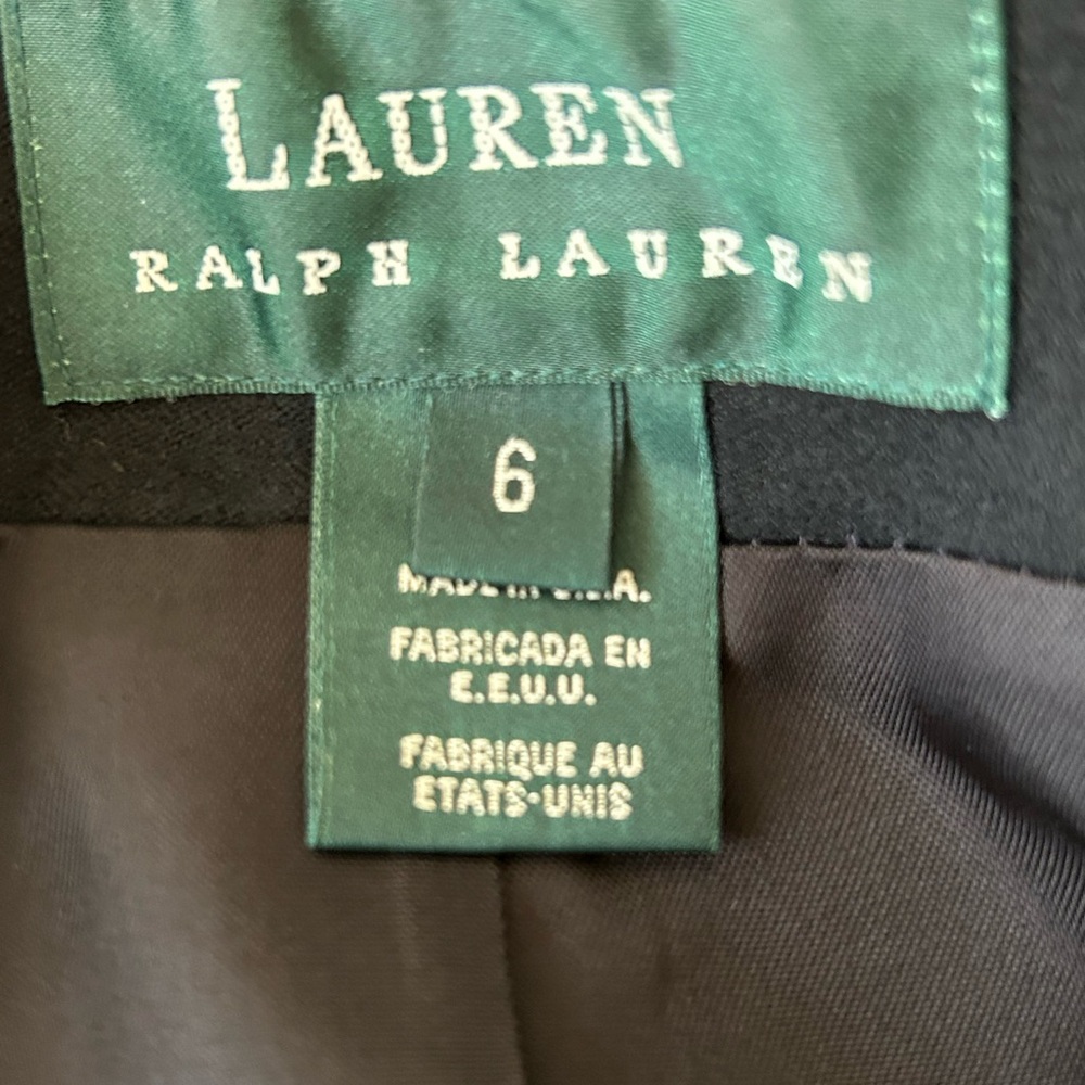Vintage Ralph Lauren Crest Wool Blazer Jacket - Picture 7 of 8